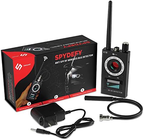 Anti-Spy RF Vezeték nélküli Érzékelő Hiba Érzékelő Jel Rejtett Kamera Lézer Lencse GSM Lehallgató Készülék